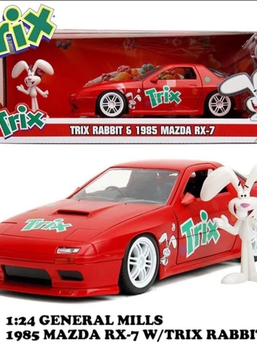 Trix Rabbit & 1985 Mazda RX-7 (NIB) Nice! - Picture 12 of 14